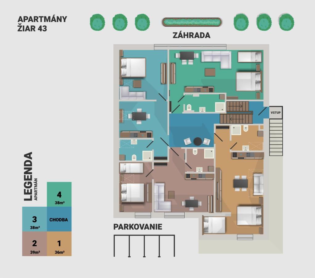 Ziar Apartmany 43 Extérieur photo